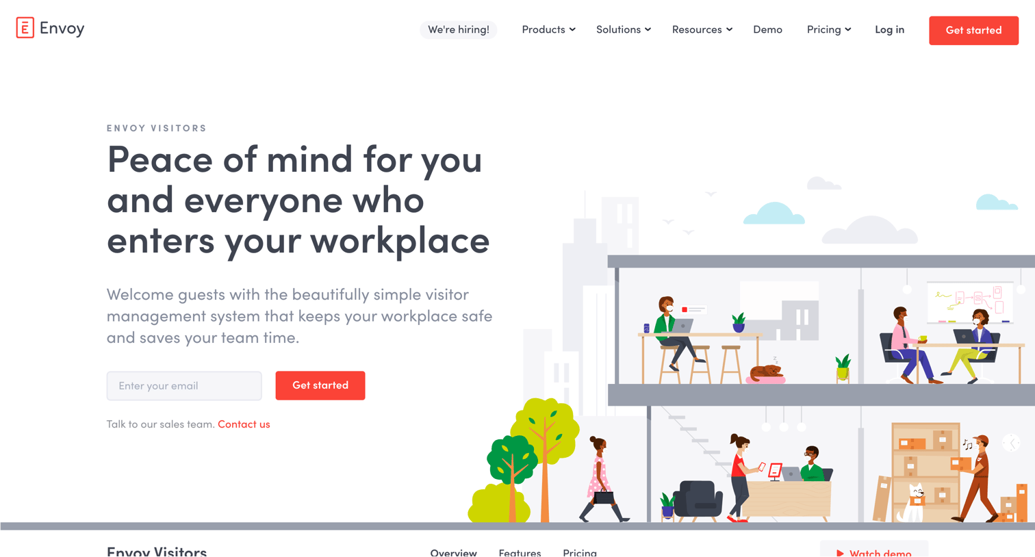 Envoy - Visitor Management System - Envoy Visitors | Envoy screen