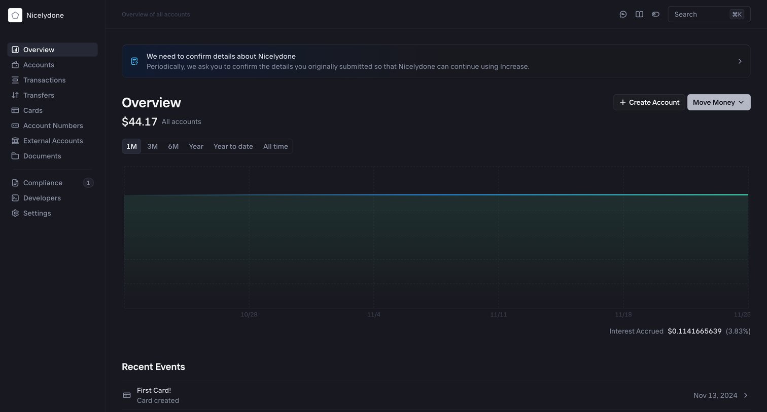 Increase screen
