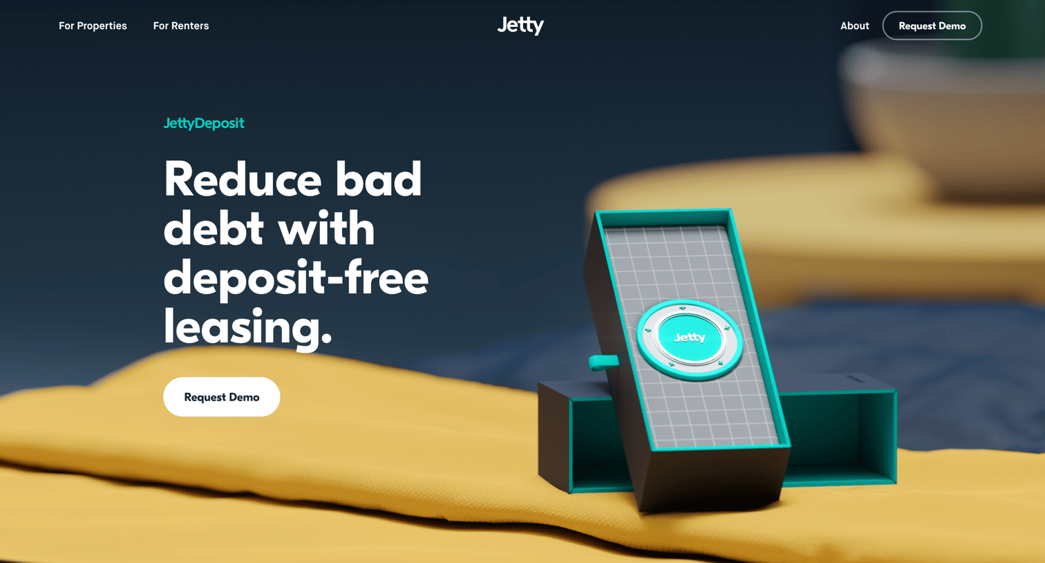 Jetty - Jetty Deposit | Reduce bad debt with deposit-free leasing. screen