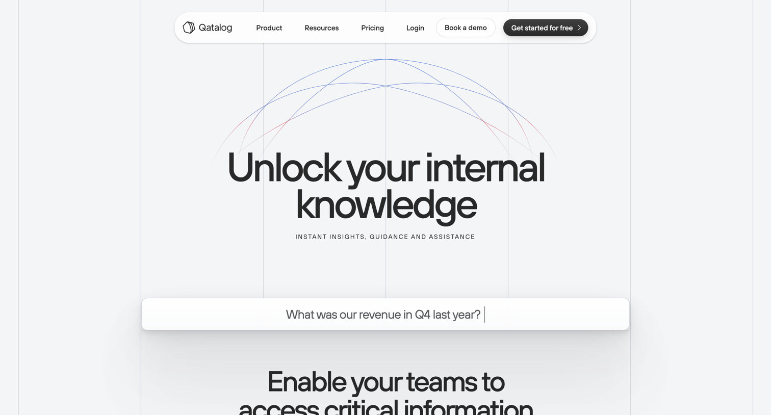 Qatalog - Qatalog | Comprehensive Overview of AI Knowledge Management screen