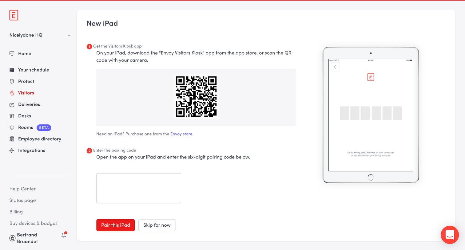 iPads · Devices · Envoy from Envoy