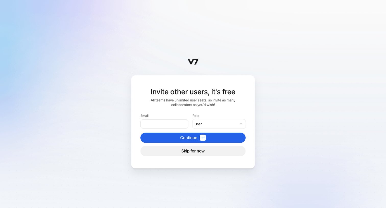 V7 - V7 Darwin screen