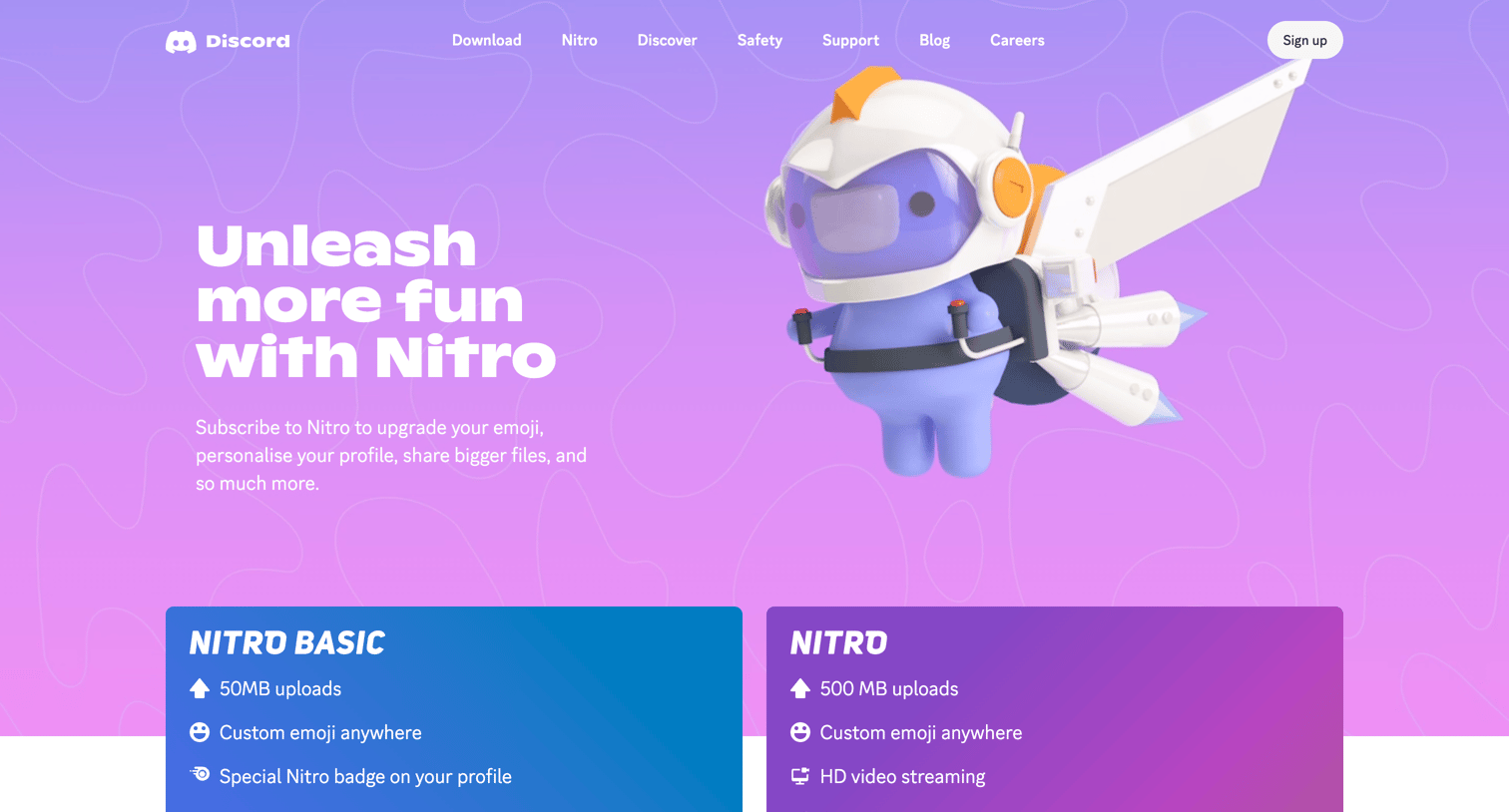 Discord - Nitro Benefits and Features | Discord screen