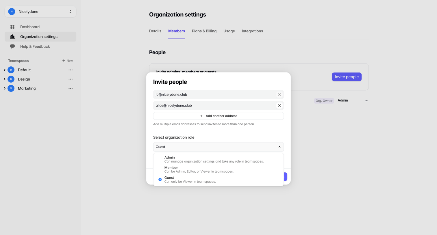 Dashboard — Tabular from Tabular