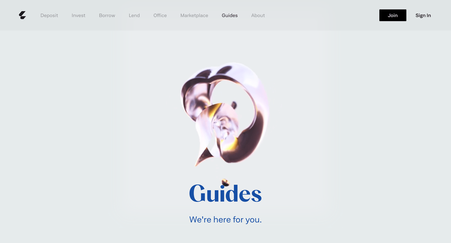 Letter - Guides screen