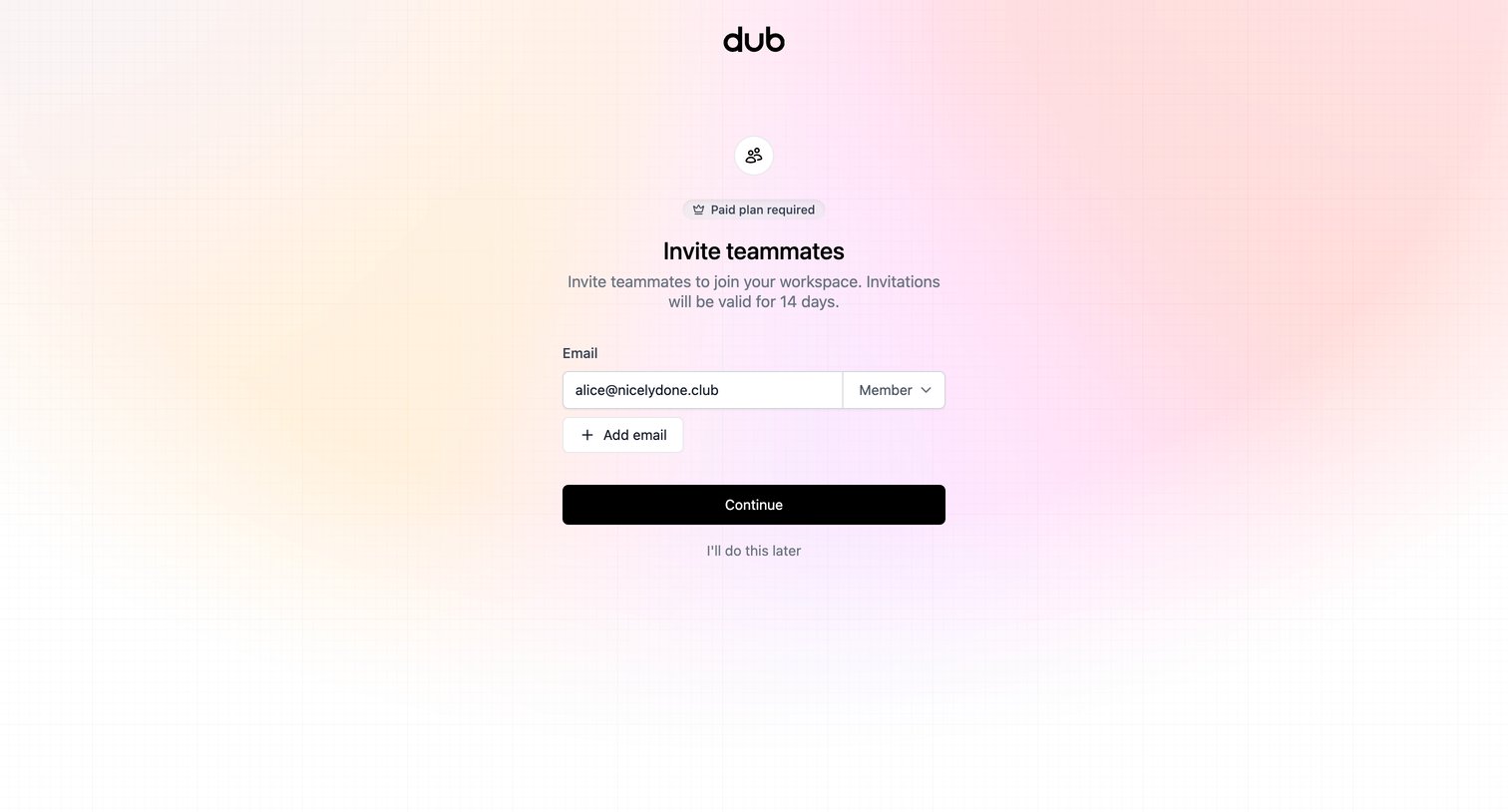 Dub.co - Link Management for Modern Marketing Teams from Dub