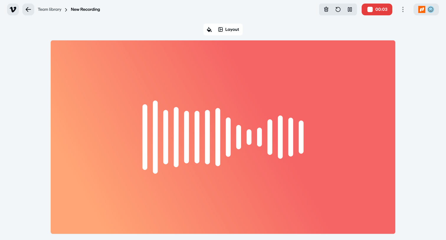 Vimeo - Vimeo | Recording... screen