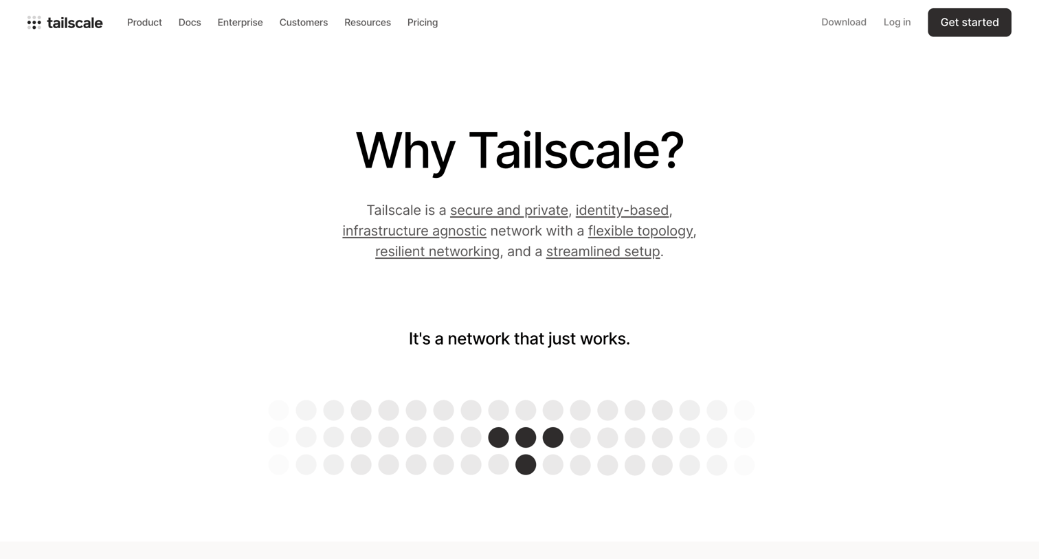 Tailscale - Why Tailscale screen