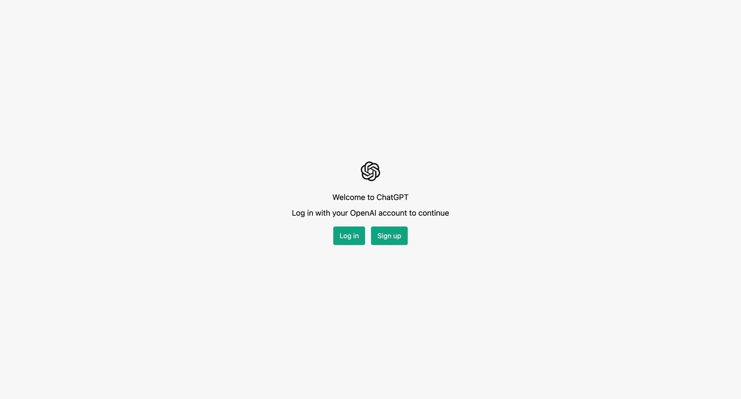 OpenAI - ChatGPT | OpenAI screen
