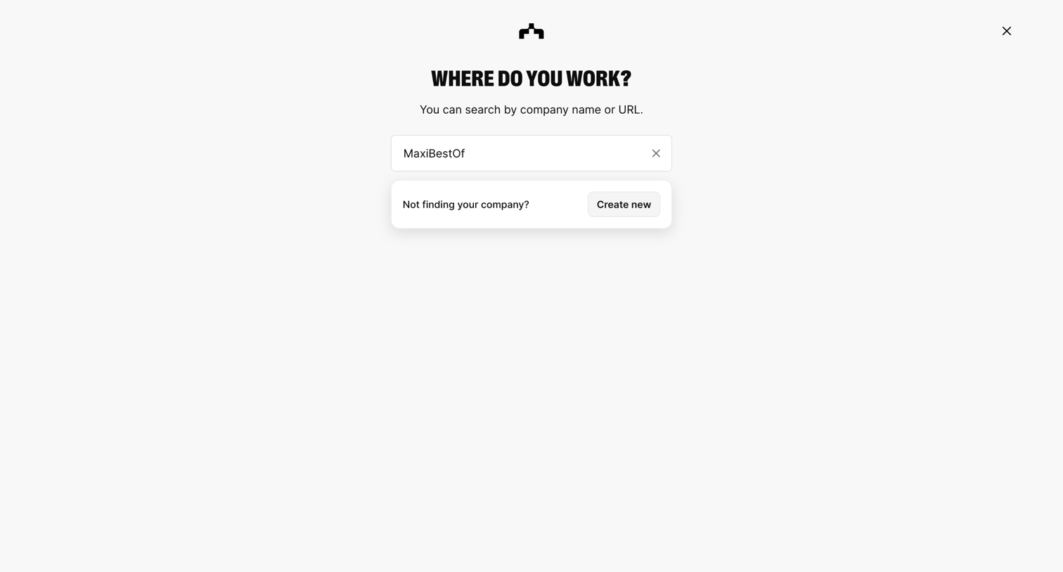 The org - Community | The Org screen