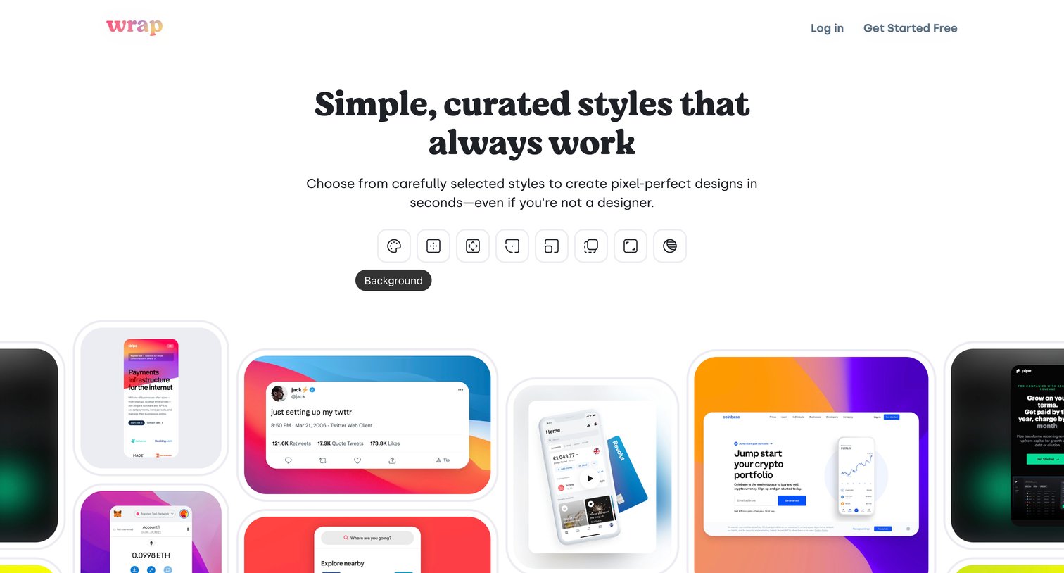 Wrap - Wrap — Capture | Edit Beautiful Screenshots screen