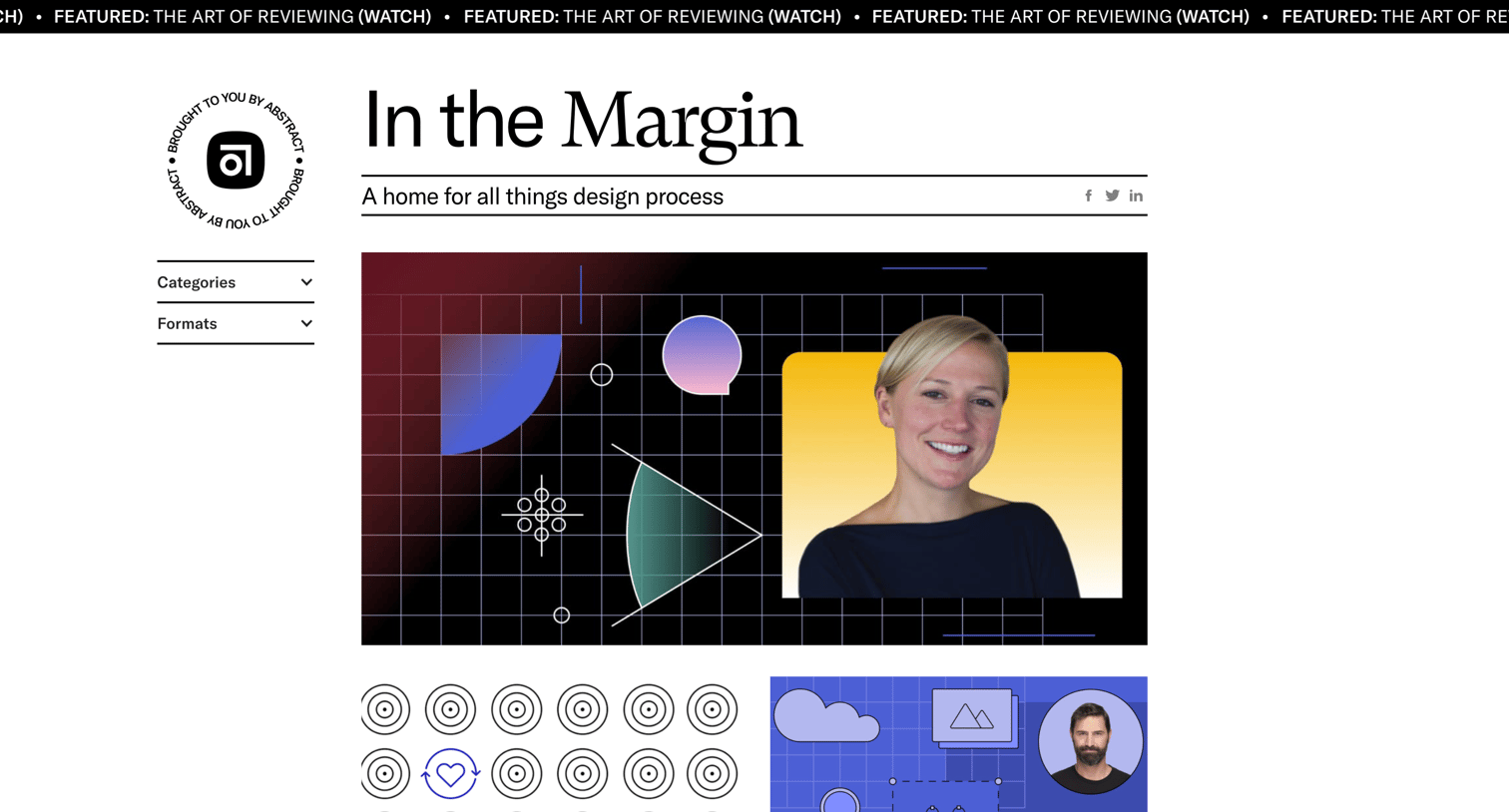 Abstract - In the Margin screen