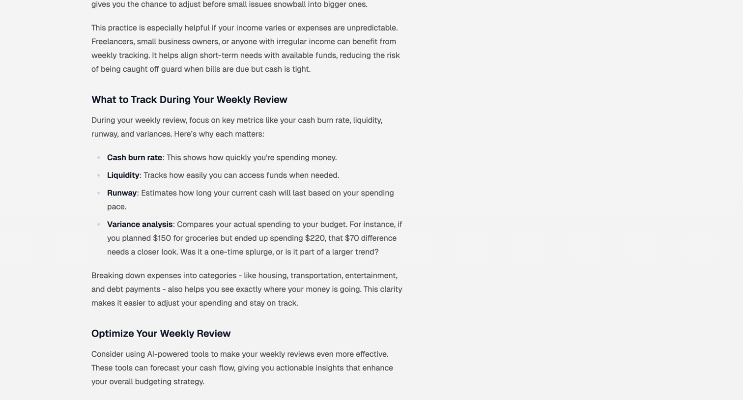 Maybe Finance - 10 Cash Flow Tips for Better Budgeting - Maybe Finance #1 screen