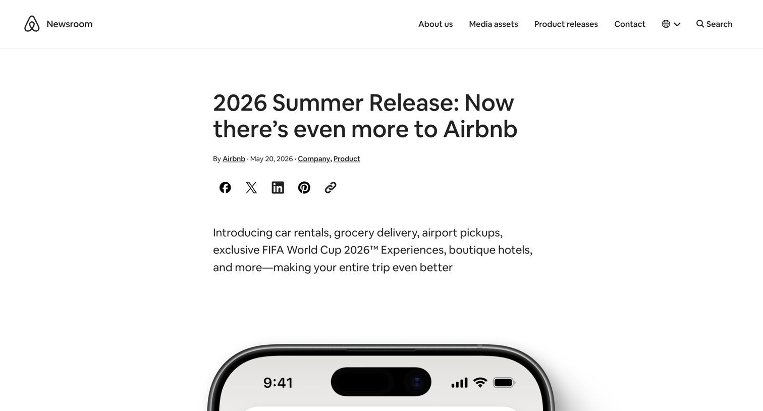 Airbnb - 2026 Summer Release: Now there's even more to Airbnb screen