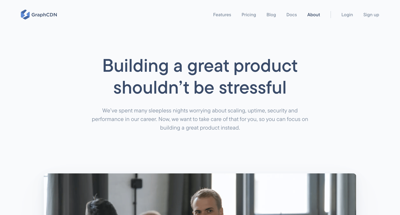 GraphCDN - About Us – GraphCDN screen