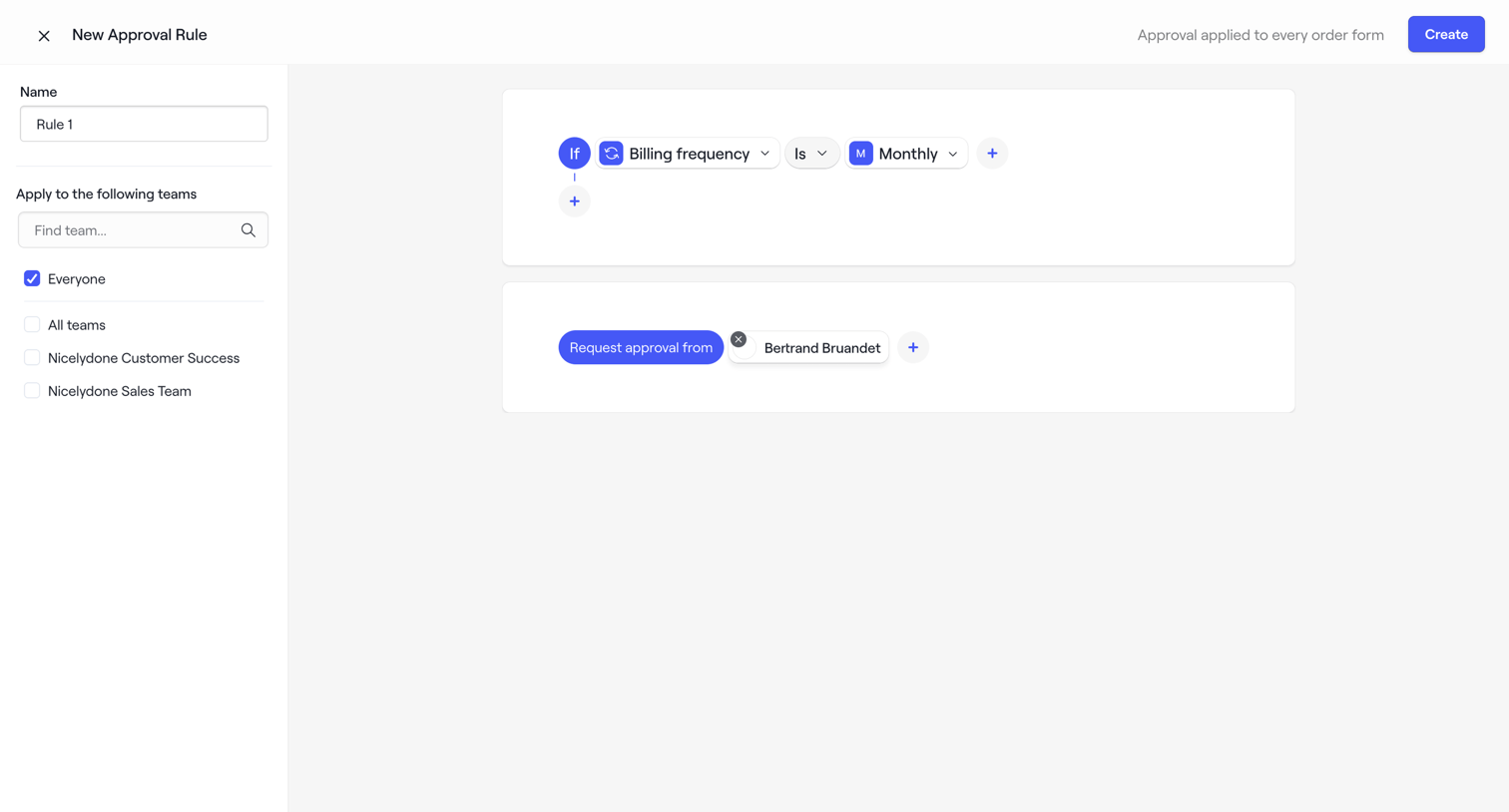 Dock - Approval Rules · Dock · Settings screen