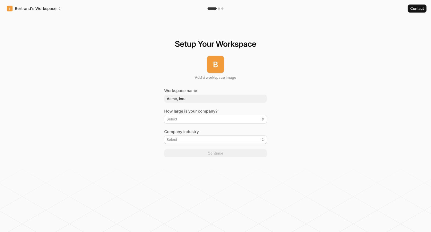 Workspace — Tembo from Tembo