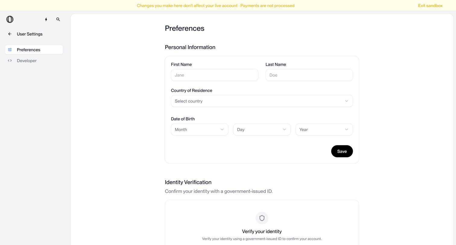 Polar - Preferences | Polar screen