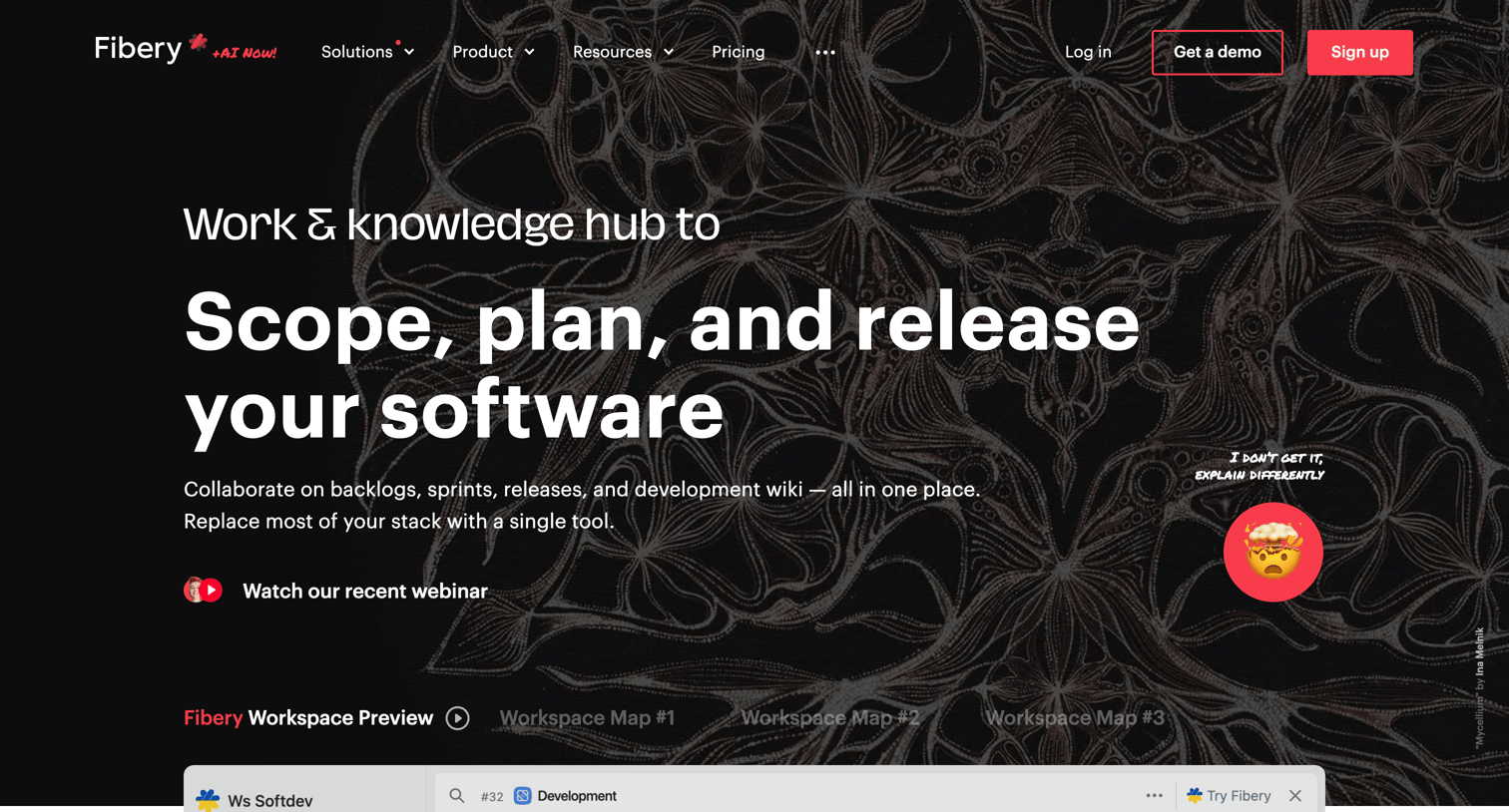 Fibery - Fibery for Software Development Teams — Fibery screen