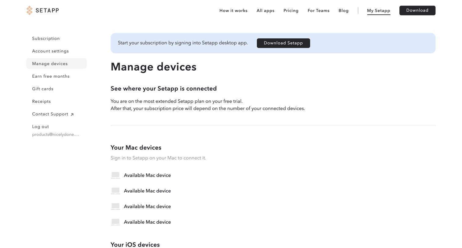 Setapp | Personal User Account from Setapp