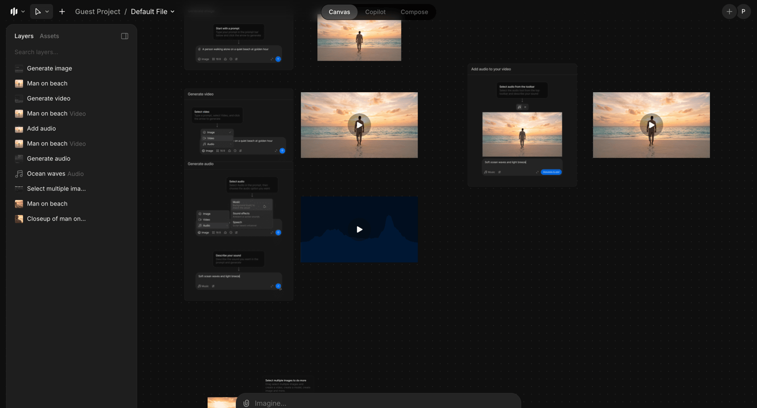 Morphic - Default File / Guest Project - Morphic Studio screen