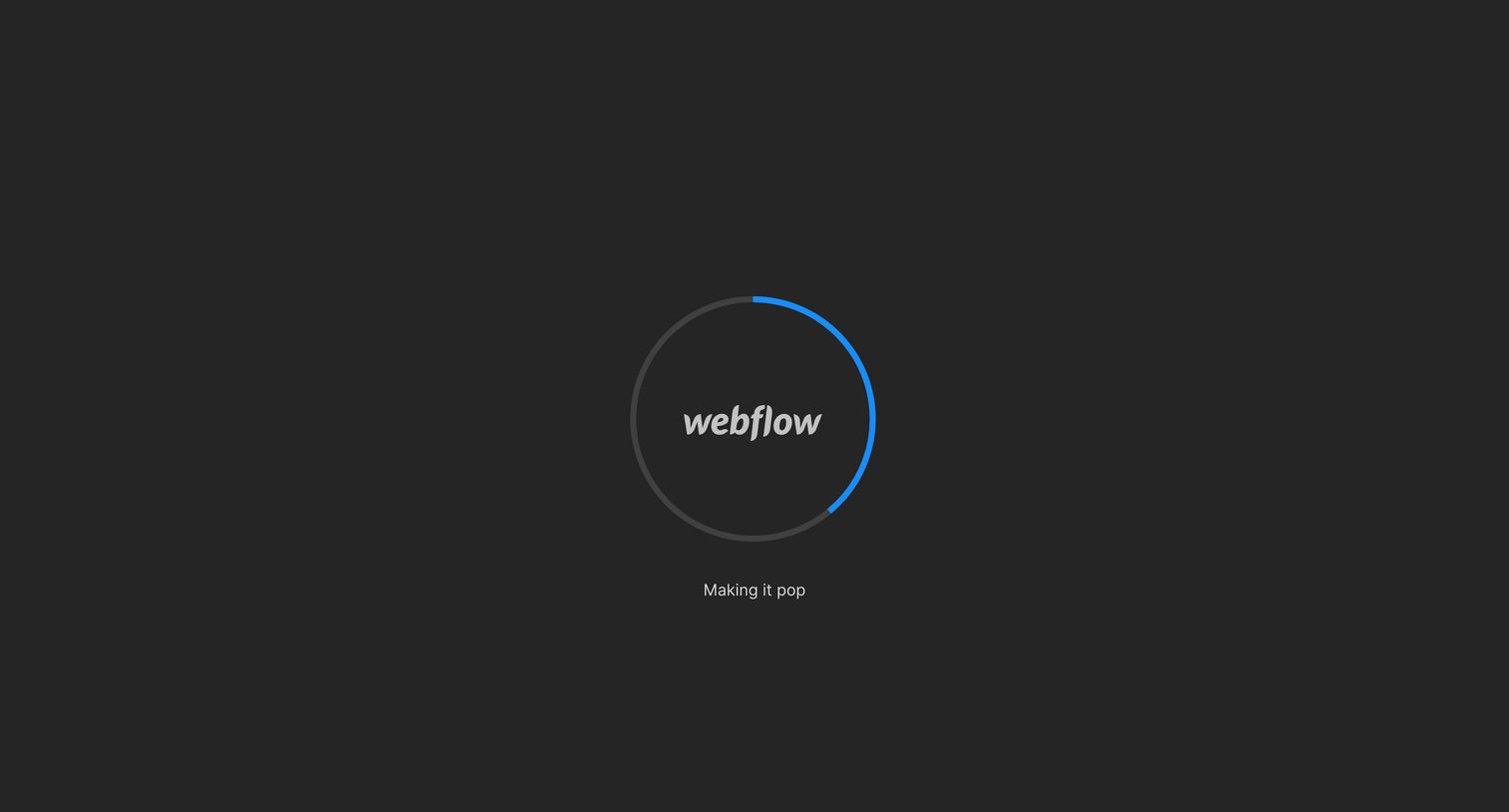 Webflow - Webflow - Create basic layouts screen