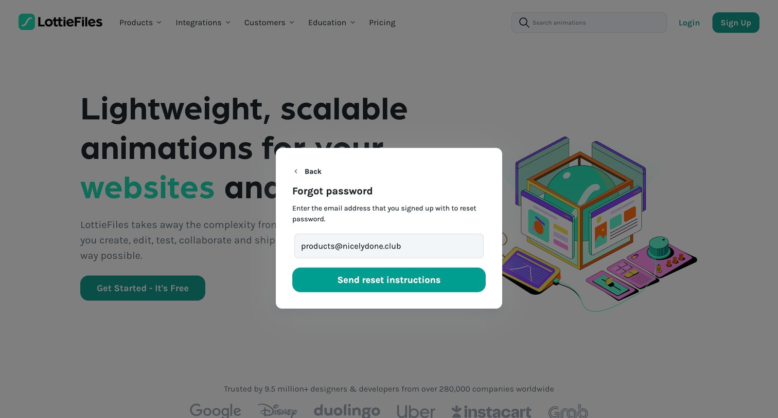 Lottie - LottieFiles Download Free lightweight animations for website | app screen
