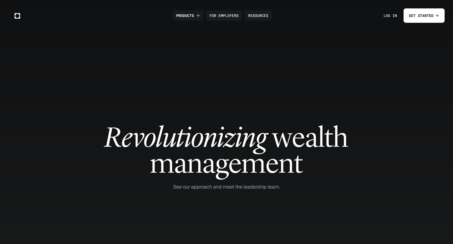 Origin Financial - About Origin | Origin Financial screen