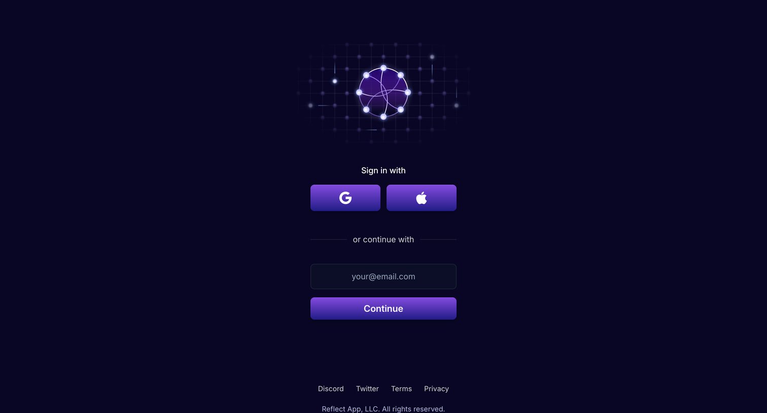 Reflect screen