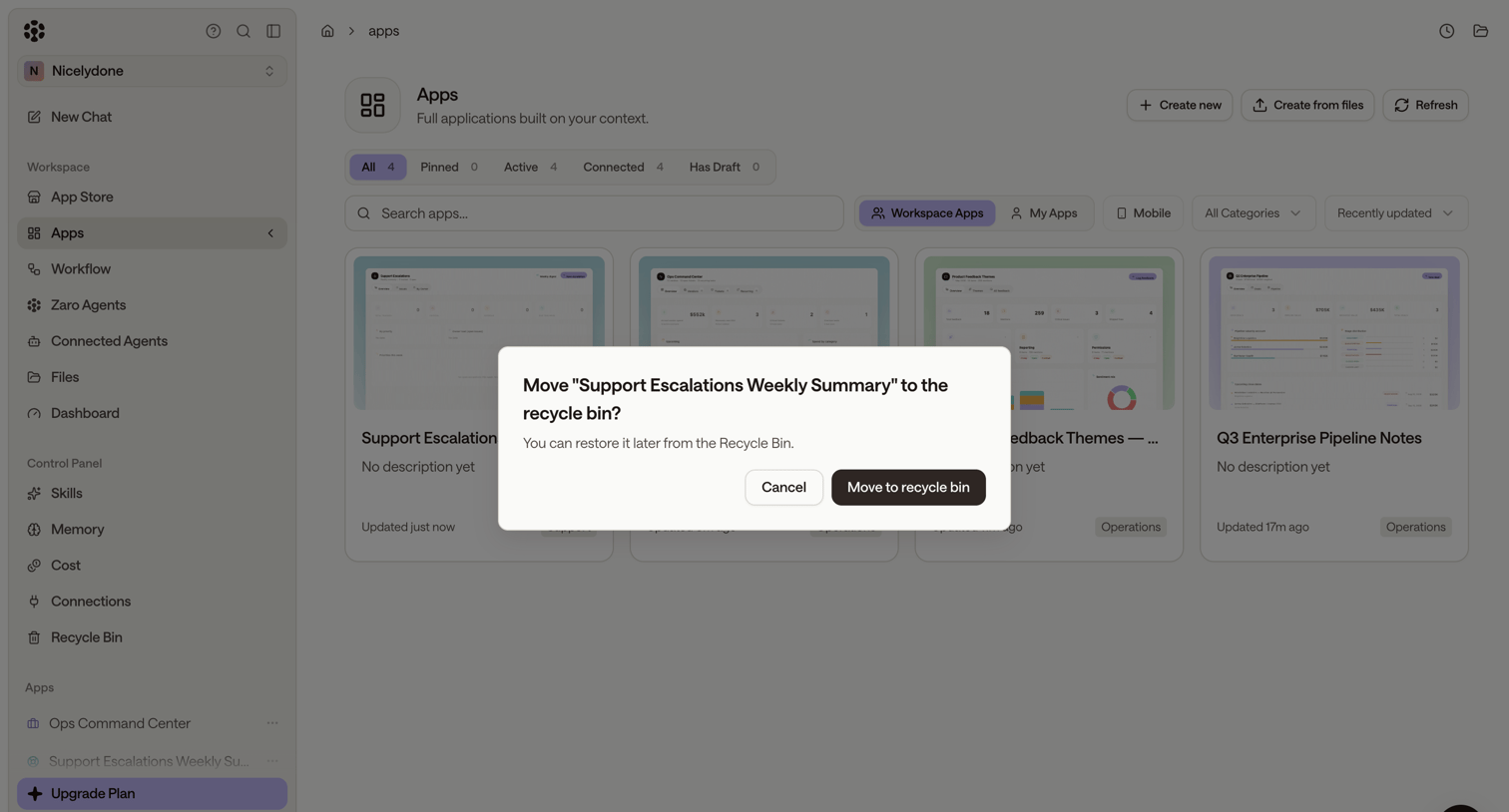 Zaro - Zaro - The Context Layer for Enterprise AI screen