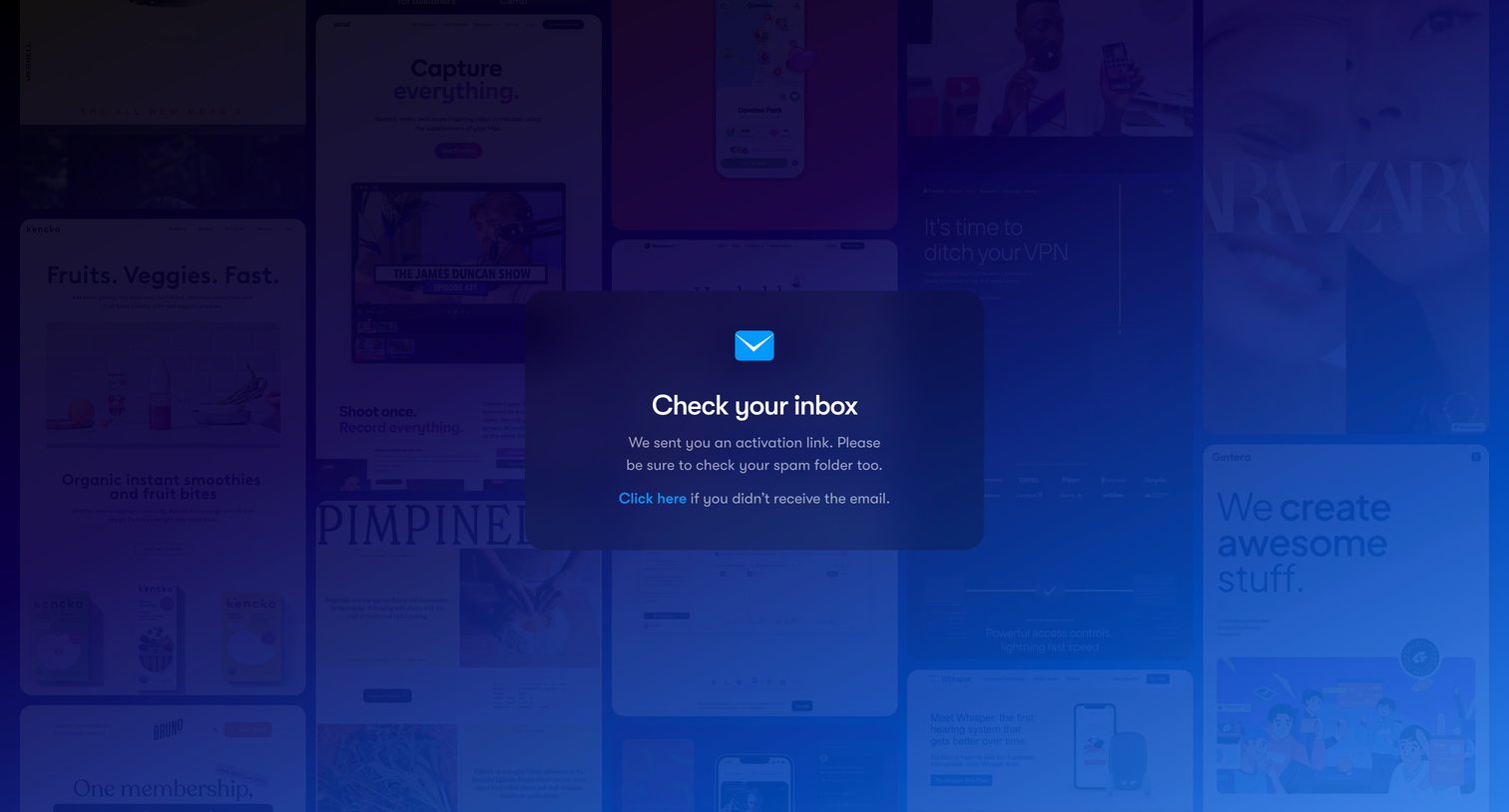 Framer - Framer Login screen