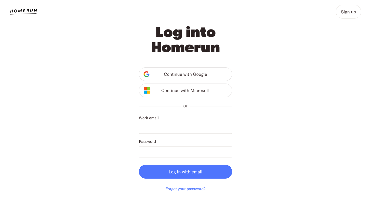 Homerun screen