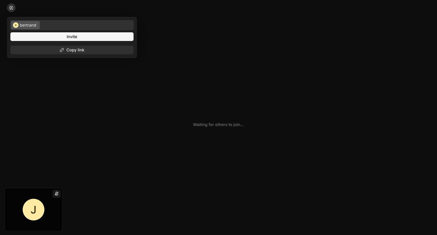 Campsite - Call screen