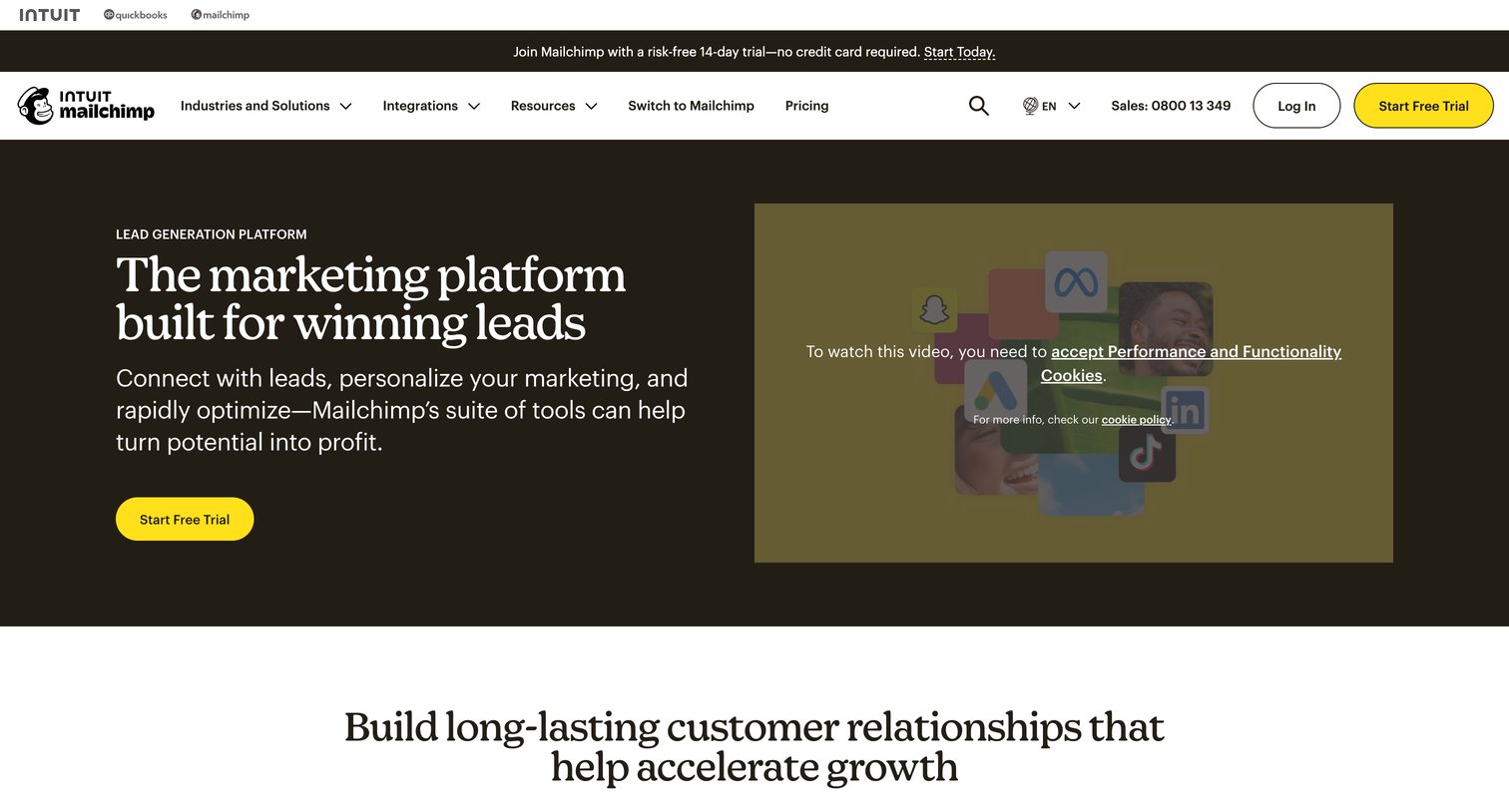 Mailchimp - AI-powered Lead Generation Platform  Mailchimp screen