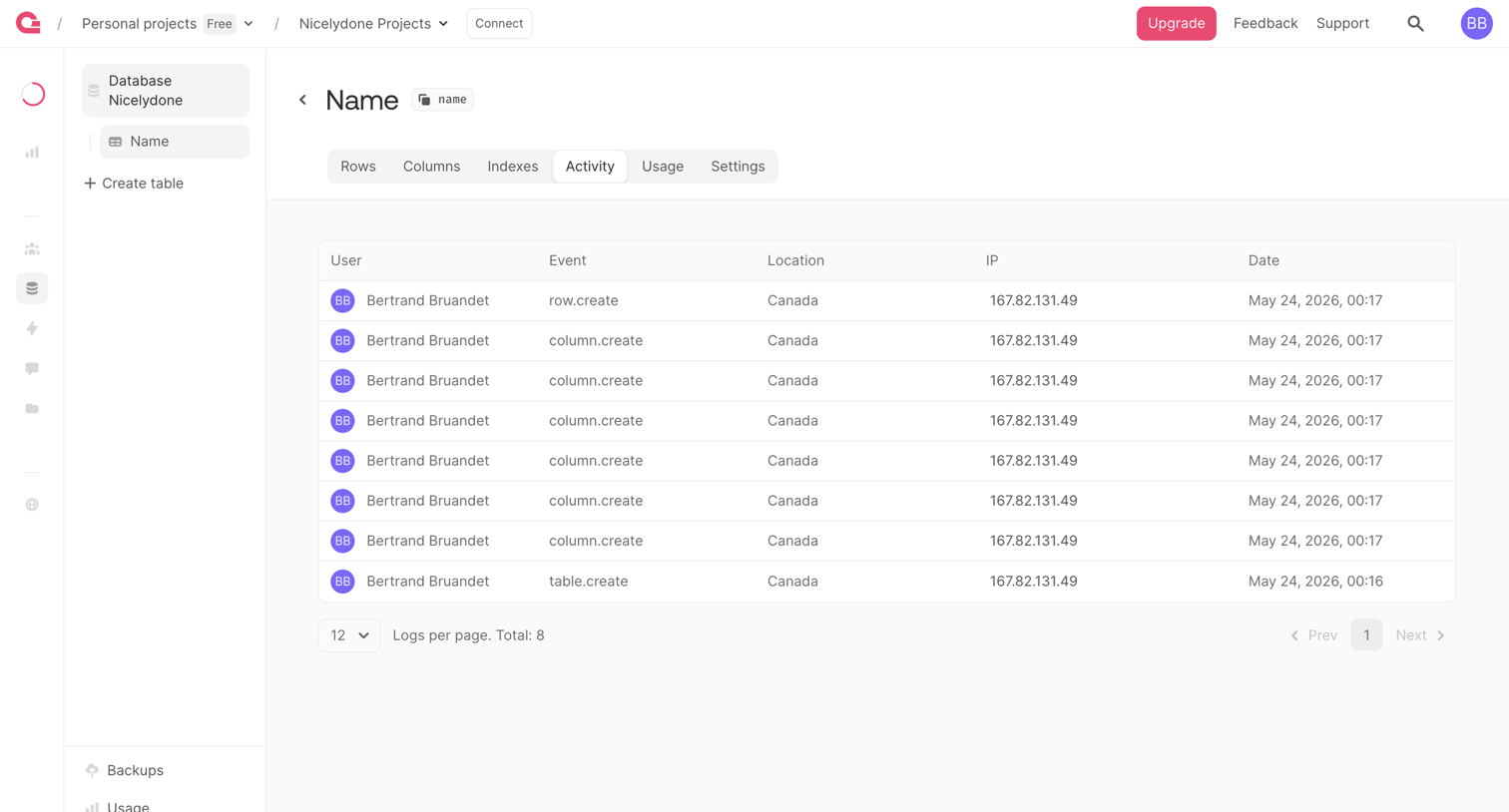 Name - Appwrite from Appwrite