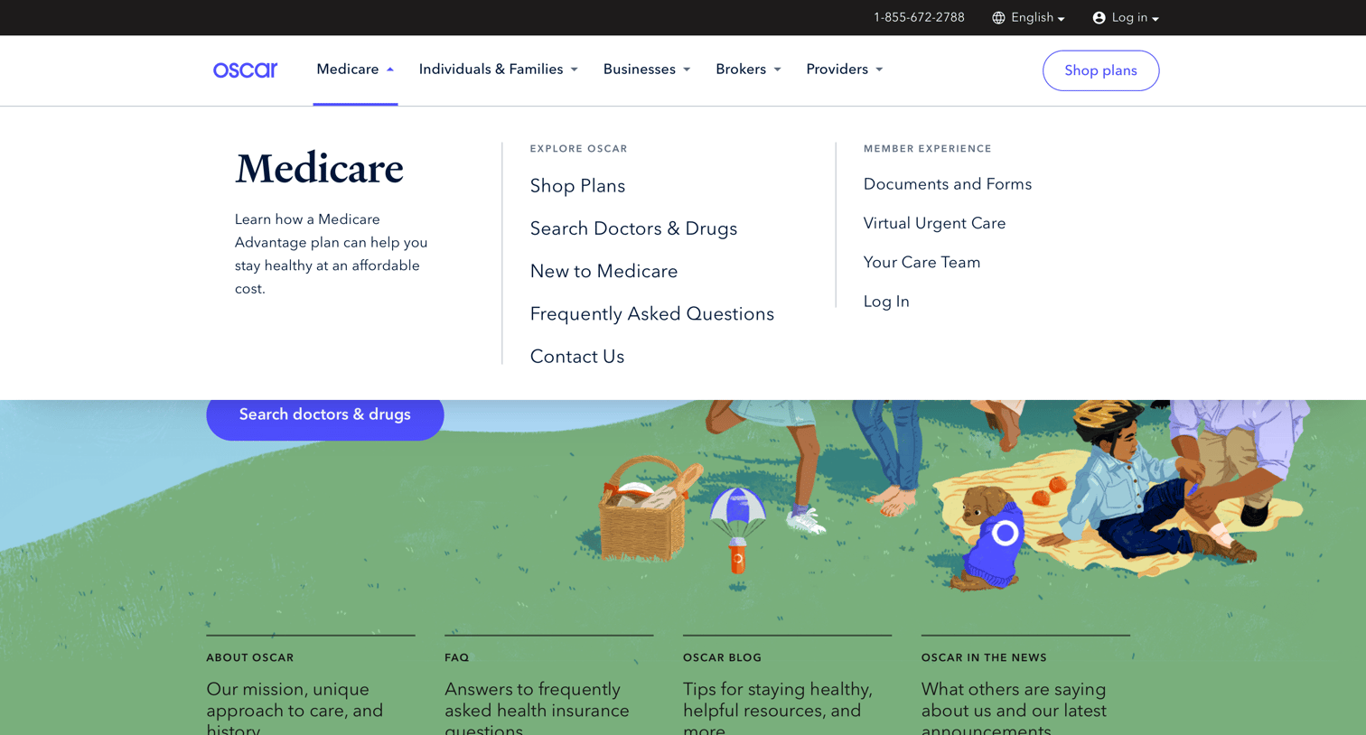 Oscar - Oscar | Health insurance made easy screen