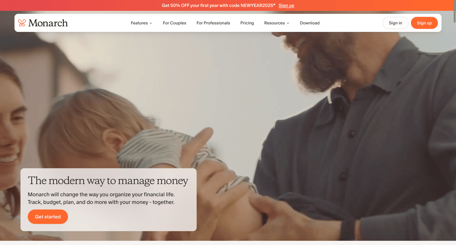 Monarch - Track, budget, plan, and do more with your money | Monarch Money screen