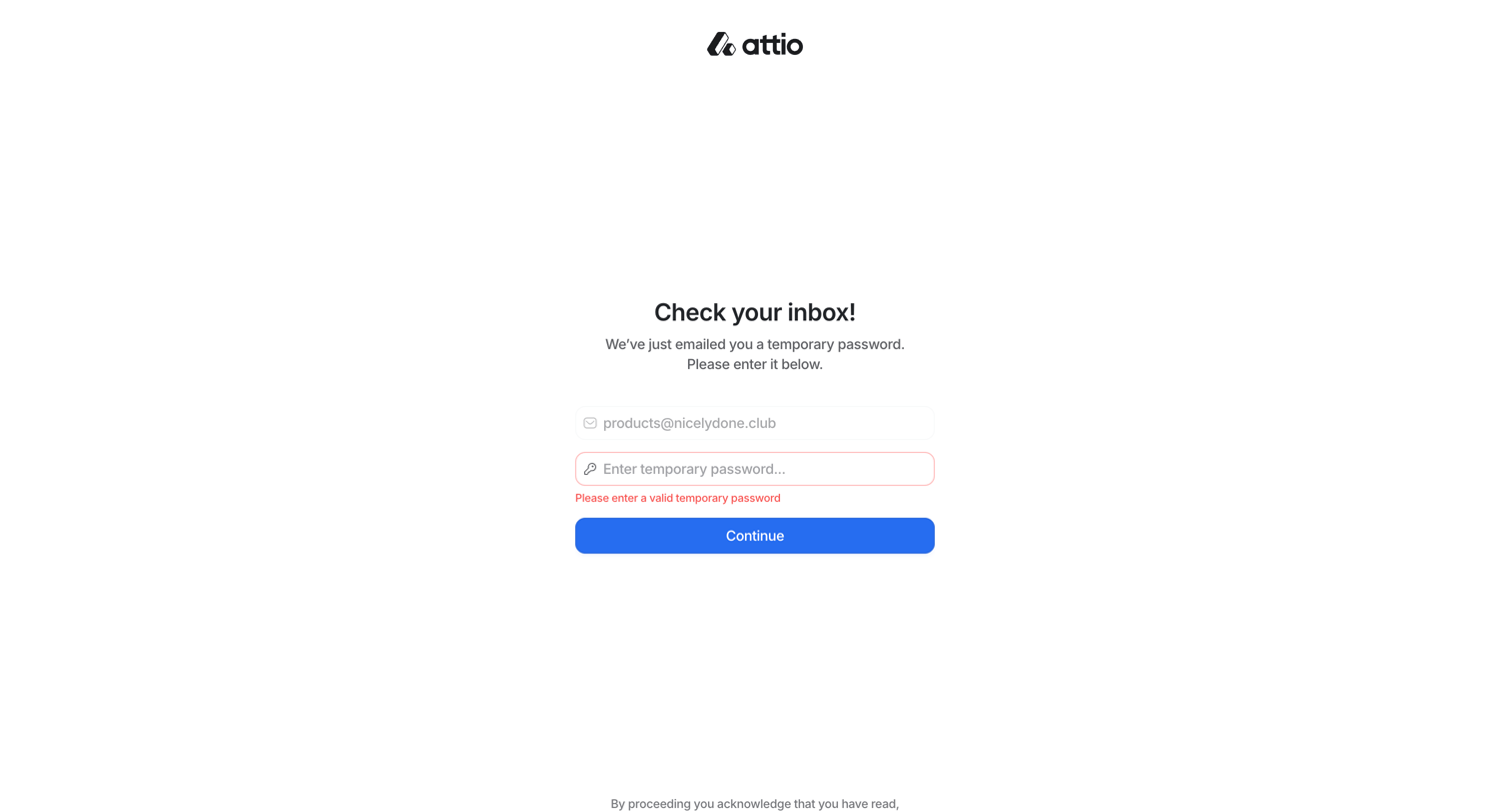 Attio screen