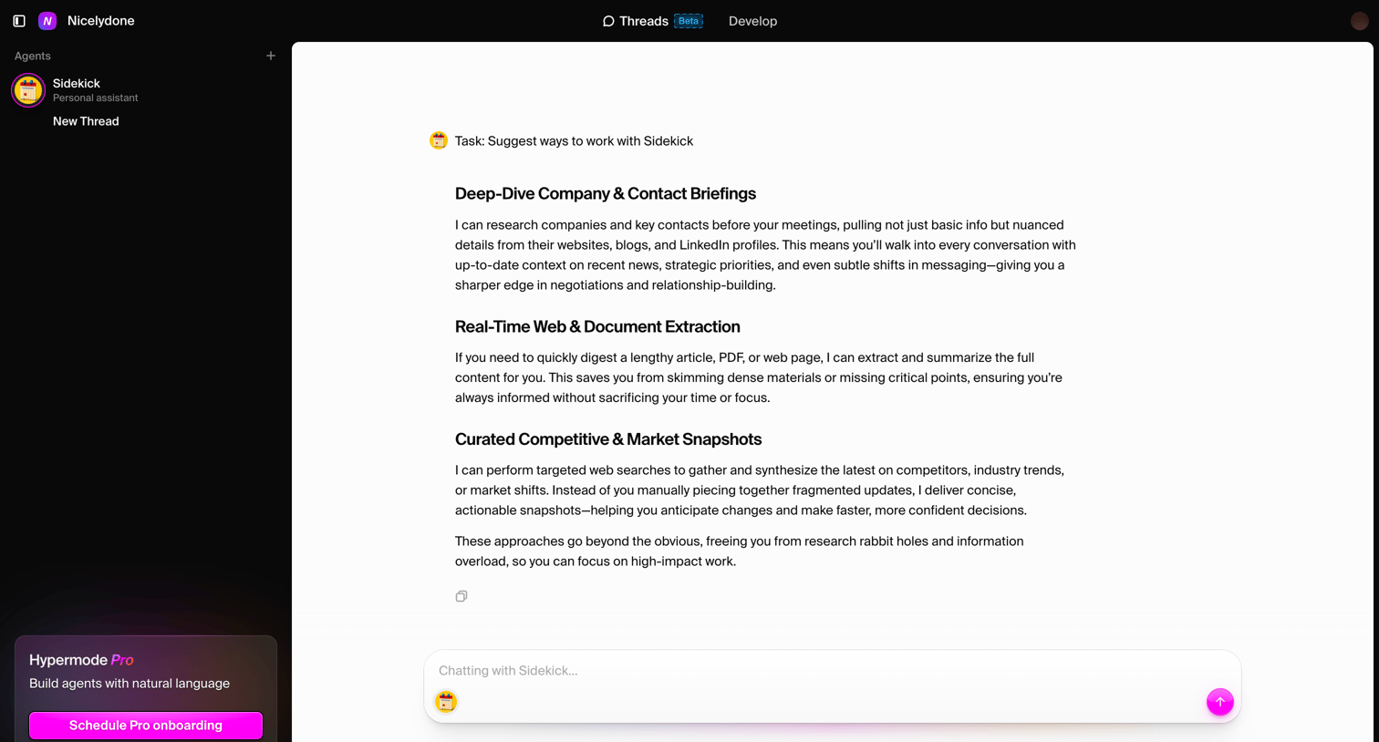 Hypermode - Hypermode – The AI development platform screen