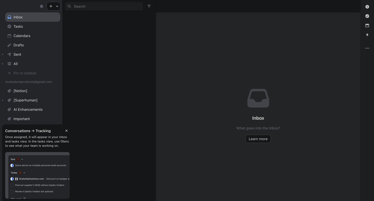 Missive - (10) Inbox screen