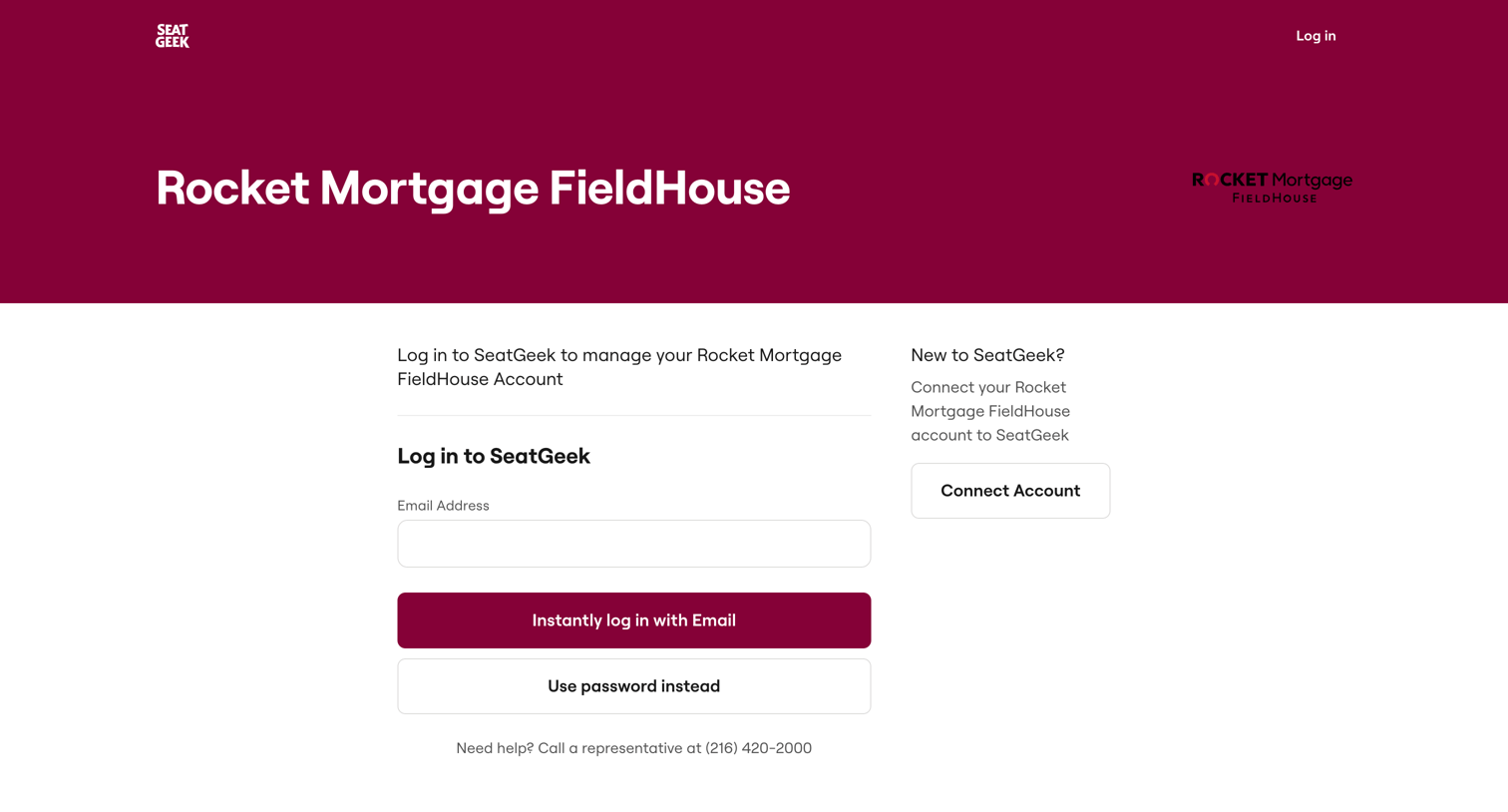 SeatGeek - Rocket Mortgage FieldHouse | SeatGeek screen