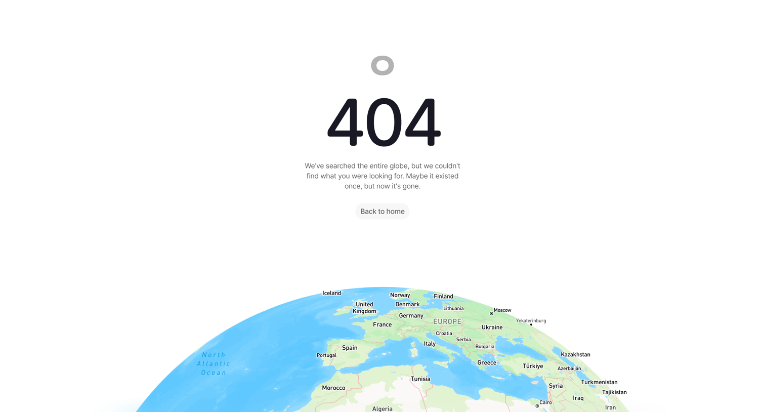 Visitors - Not found - Visitors screen