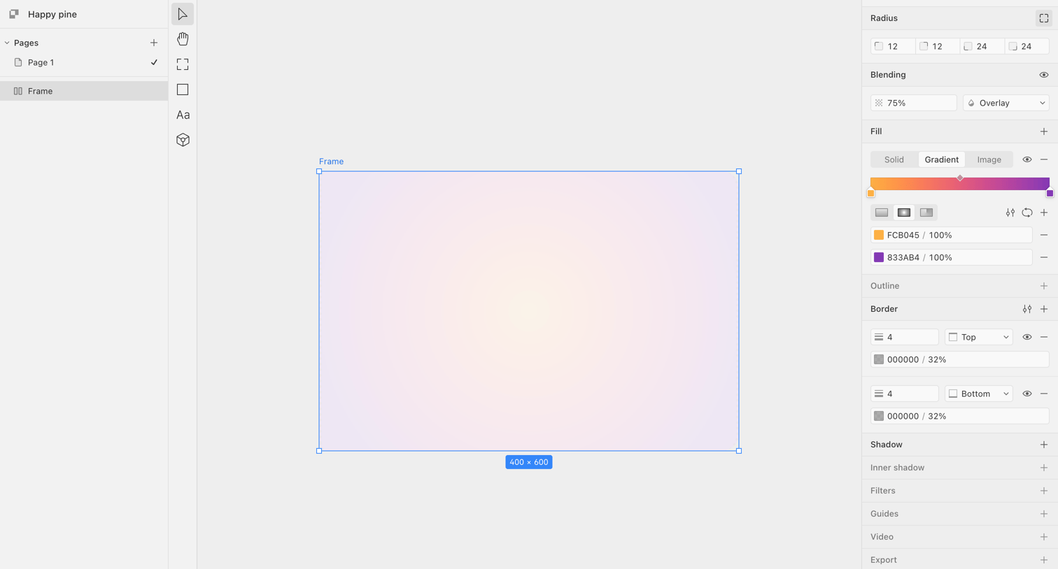 Happy pine · Paper from Paper