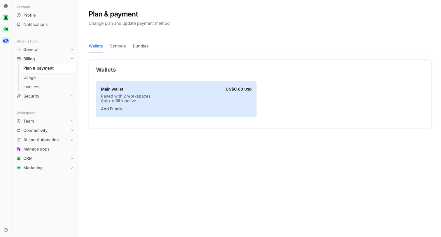 Bird - Plan & payment | Bird screen