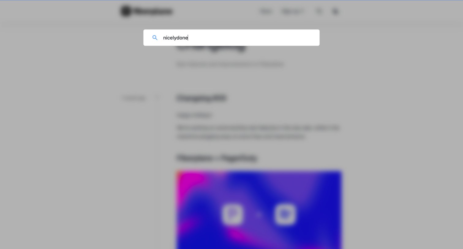 Changelog from Fiberplane