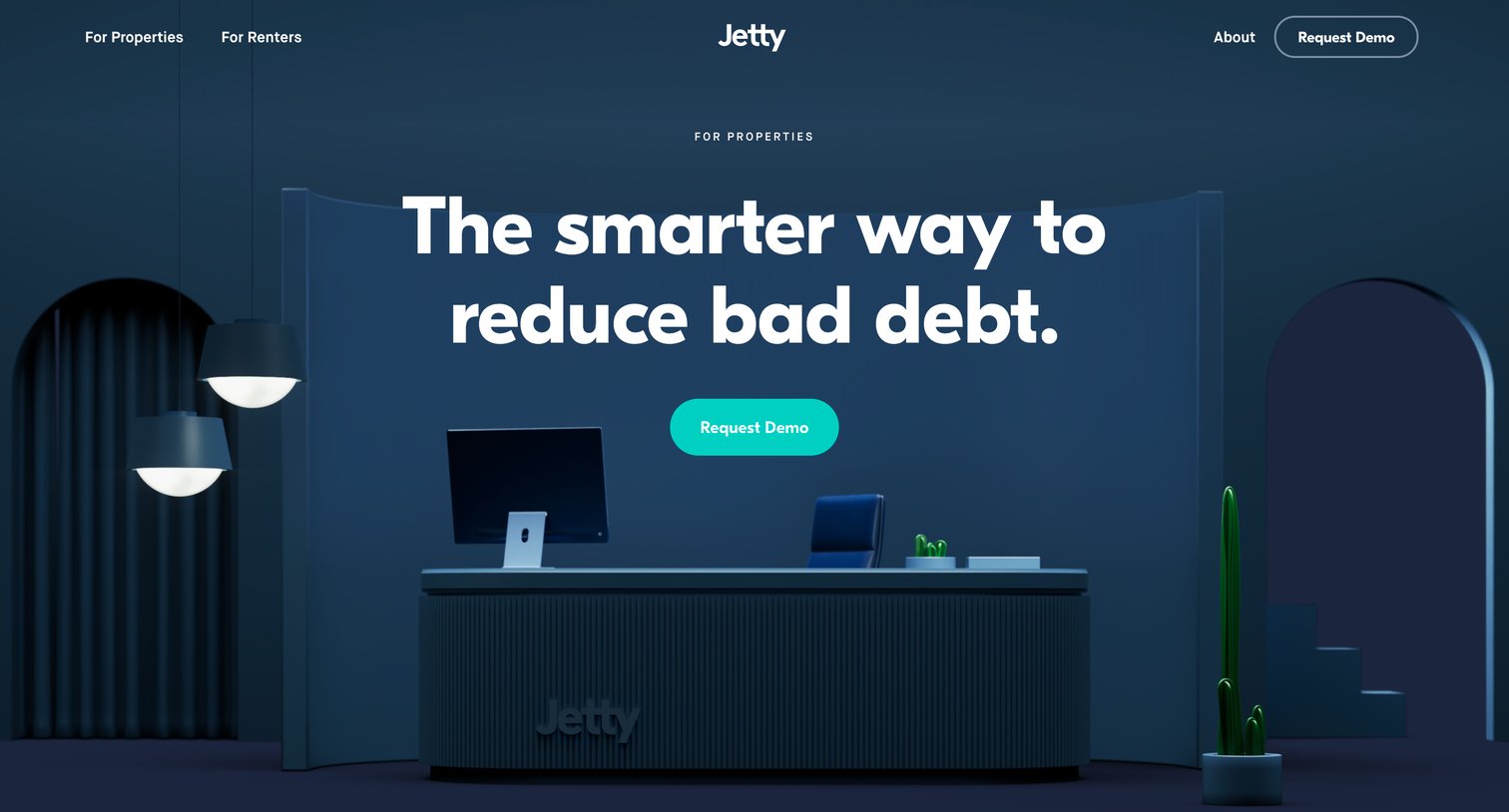 Jetty - Jetty | The smarter way to reduce bad debt. screen