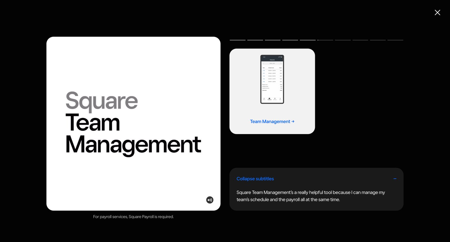 Square - Square | Solutions For Your Small, Medium Large Business screen