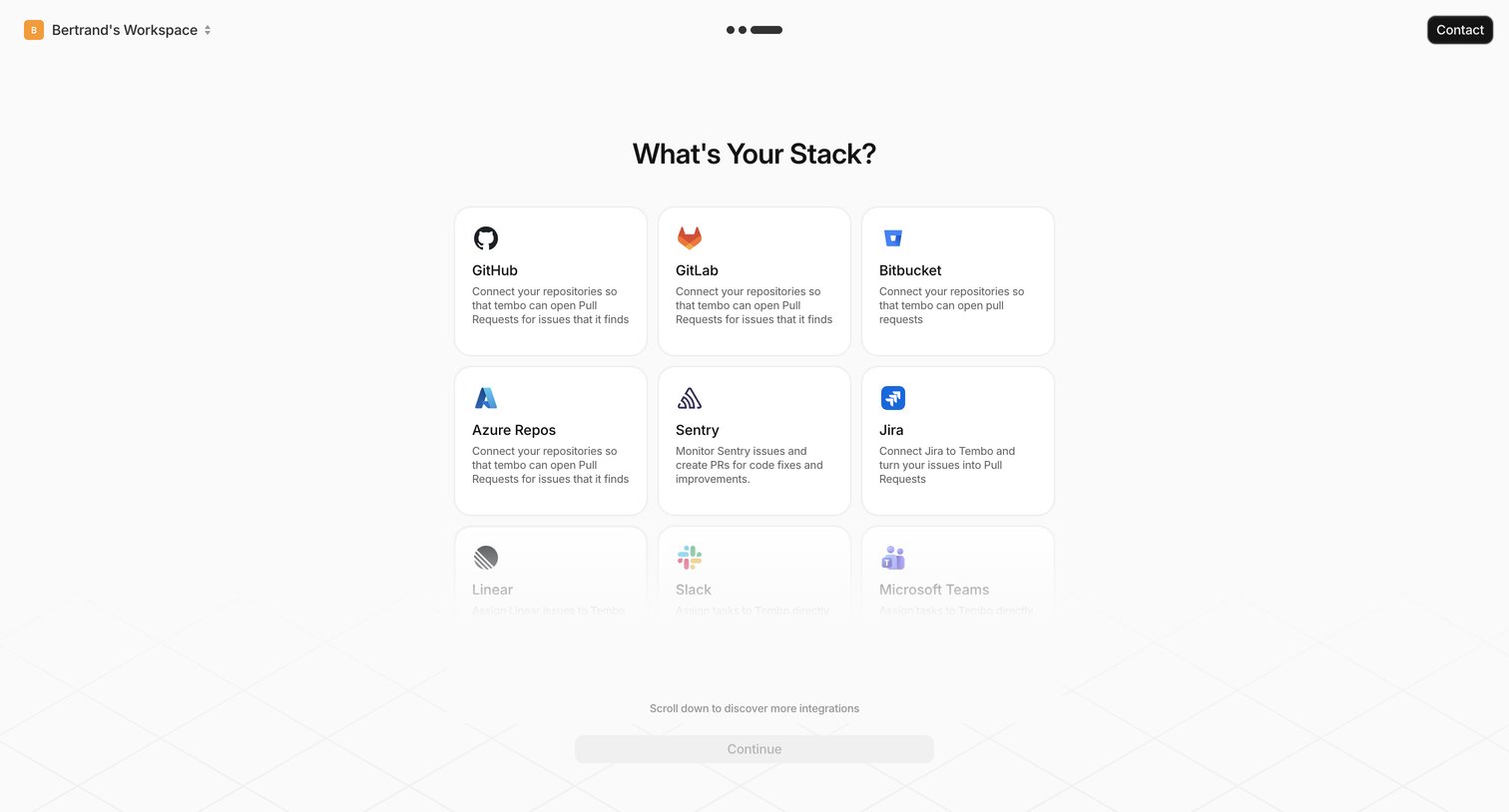 Stack — Tembo from Tembo
