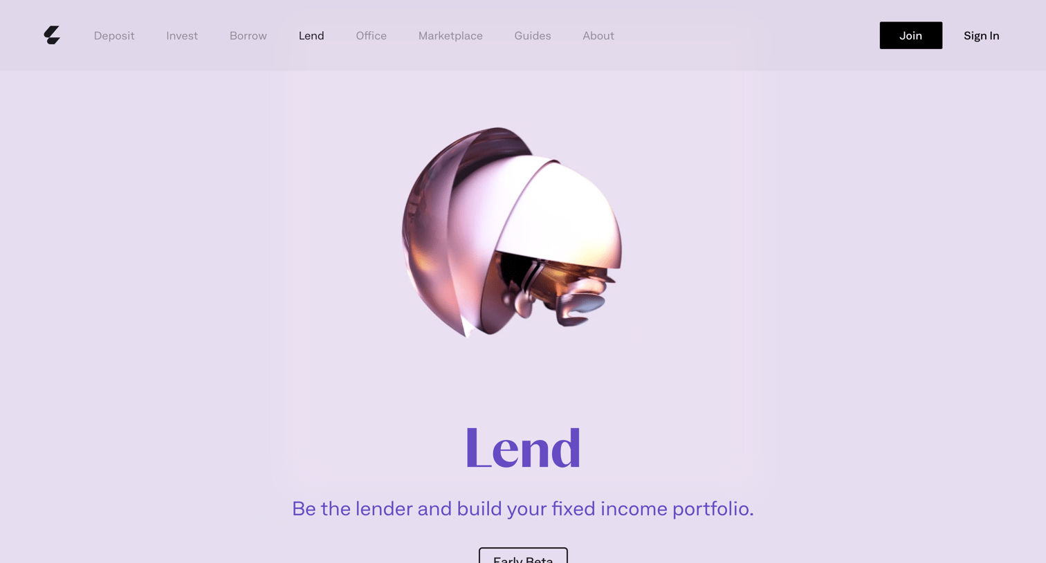 Letter - Lend screen