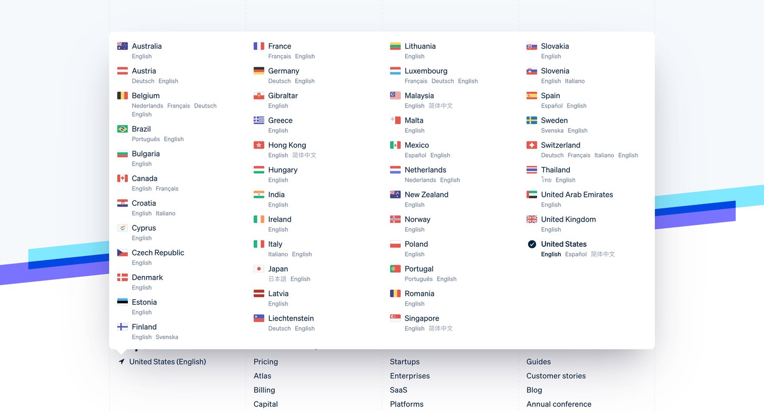 Stripe - Stripe | Financial Infrastructure for the Internet screen